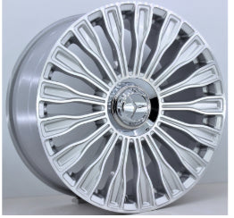 R1 Wheels 19 inç 5*112 ET38 Metalik Gri Jant Takımı (J-3628) - KolayOto