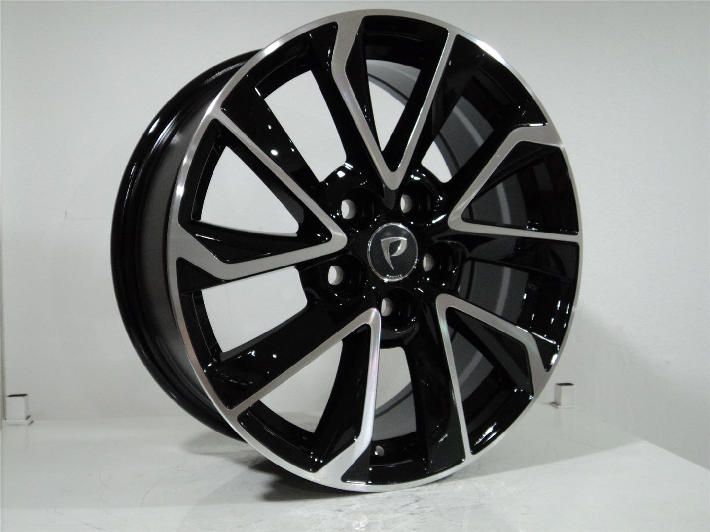 BK 17 inç 5*114.3 ET45 Siyah Jant Takımı (J-1708) - KolayOto