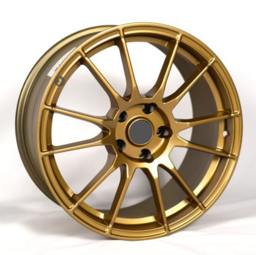 R1 Wheels 19 inç 5*112 ET35 Mat Bronz Jant Takımı (J-3688)