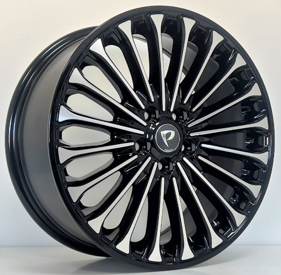 BKY 17 inç 5*108 ET50 Siyah Jant Takımı (J-3440) - KolayOto