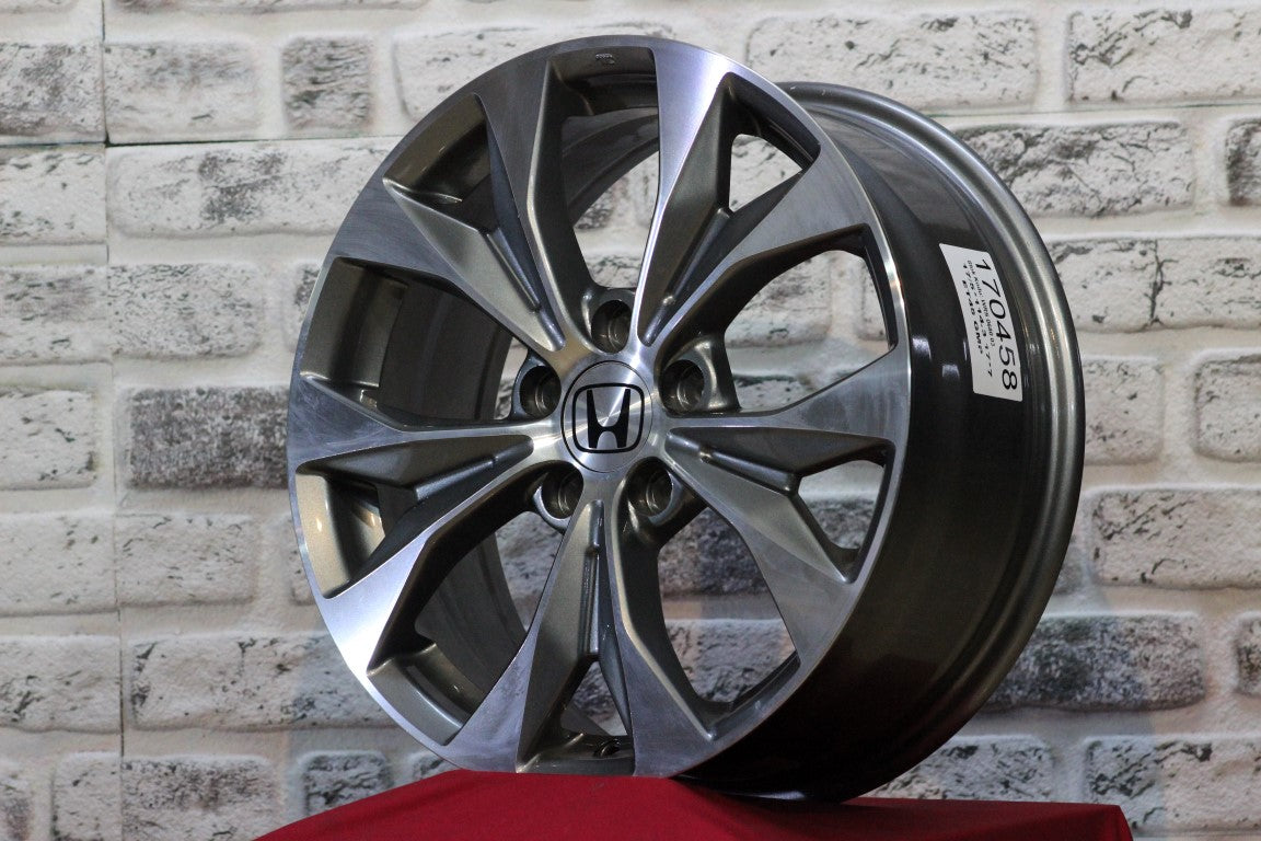 WRS 17 inç 5*114.3 ET45 Metalik Gri Jant Takımı (J-2220) - KolayOto