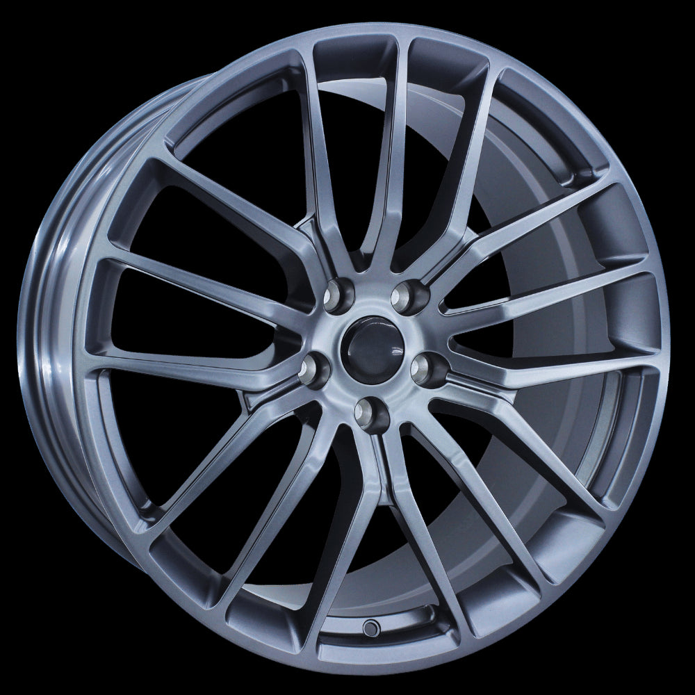 R1 Wheels 20 inç 5*114.3 ET35 Gri Jant Takımı (J-3736)