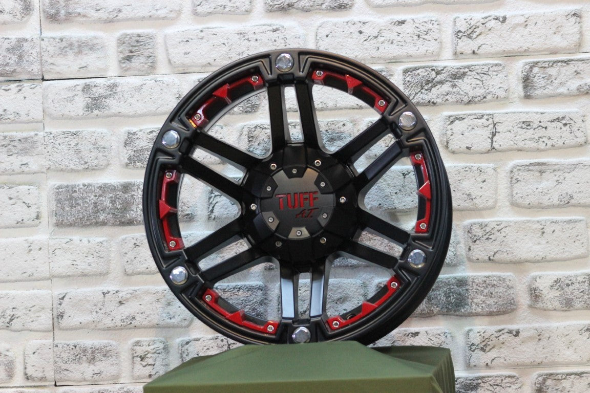 SRW 16 inç 6*139.7 ET10 Mat Siyah Jant Takımı (J-2131)