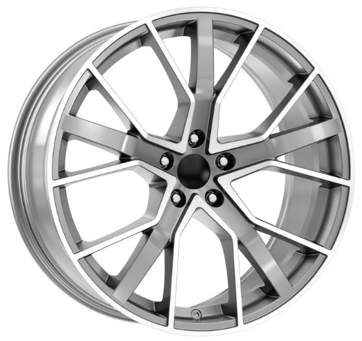 R1 Wheels 19 inç 5*112 ET40 Füme Jant Takımı (J-2968)