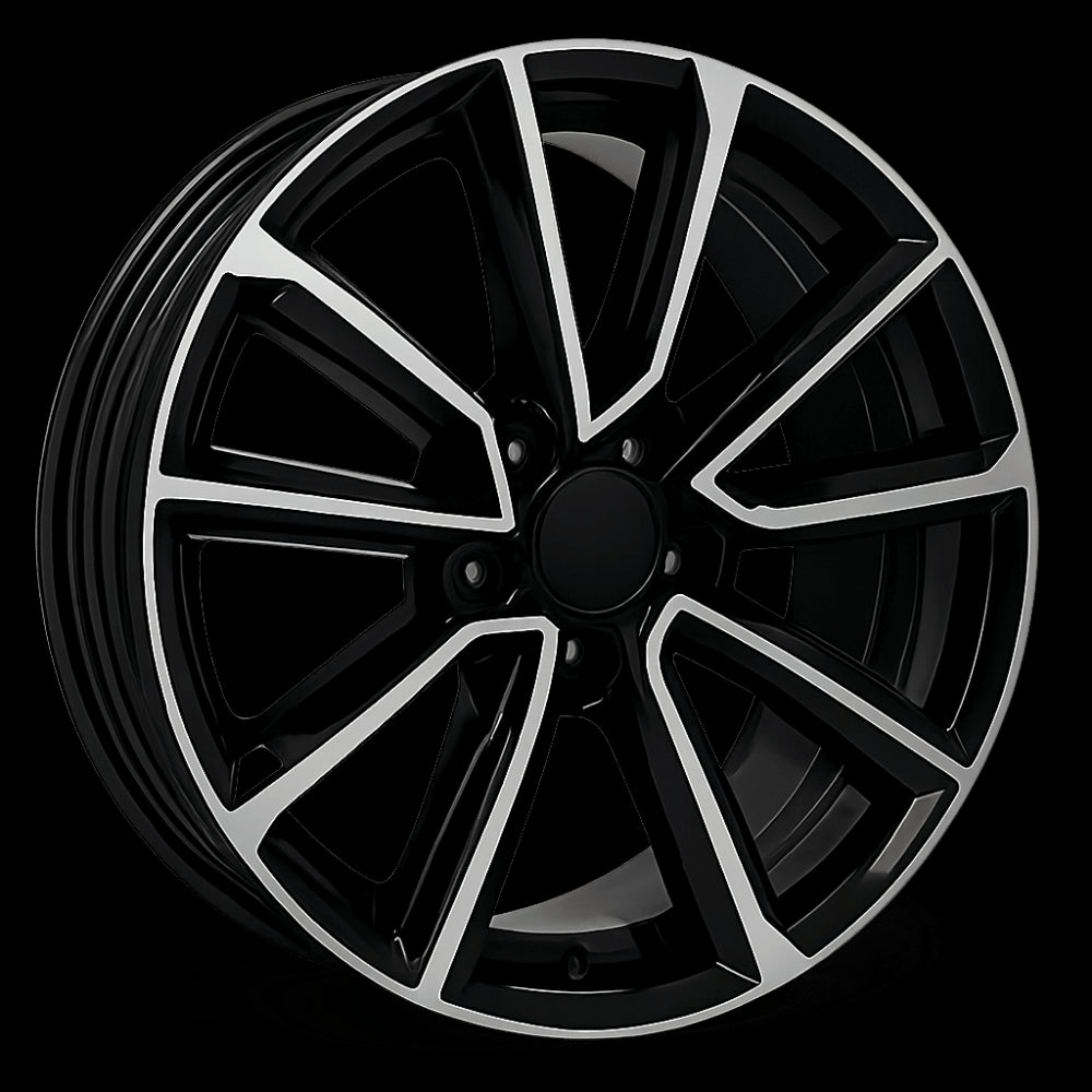 R1 Wheels 19 inç 5*112 ET42 Siyah Jant Takımı (J-3723) - KolayOto