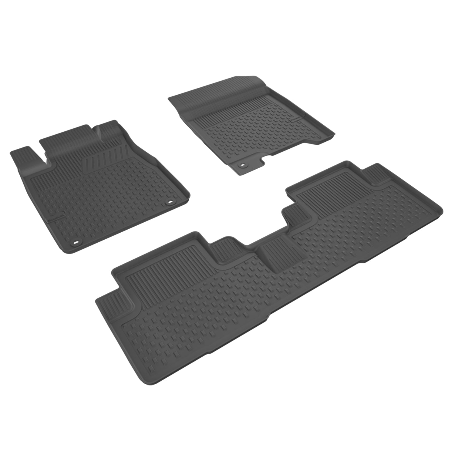 Sahler Honda CR-V 2012-2017 Uyumlu 4.5D Havuzlu Siyah Oto Paspas Takımı - KolayOto