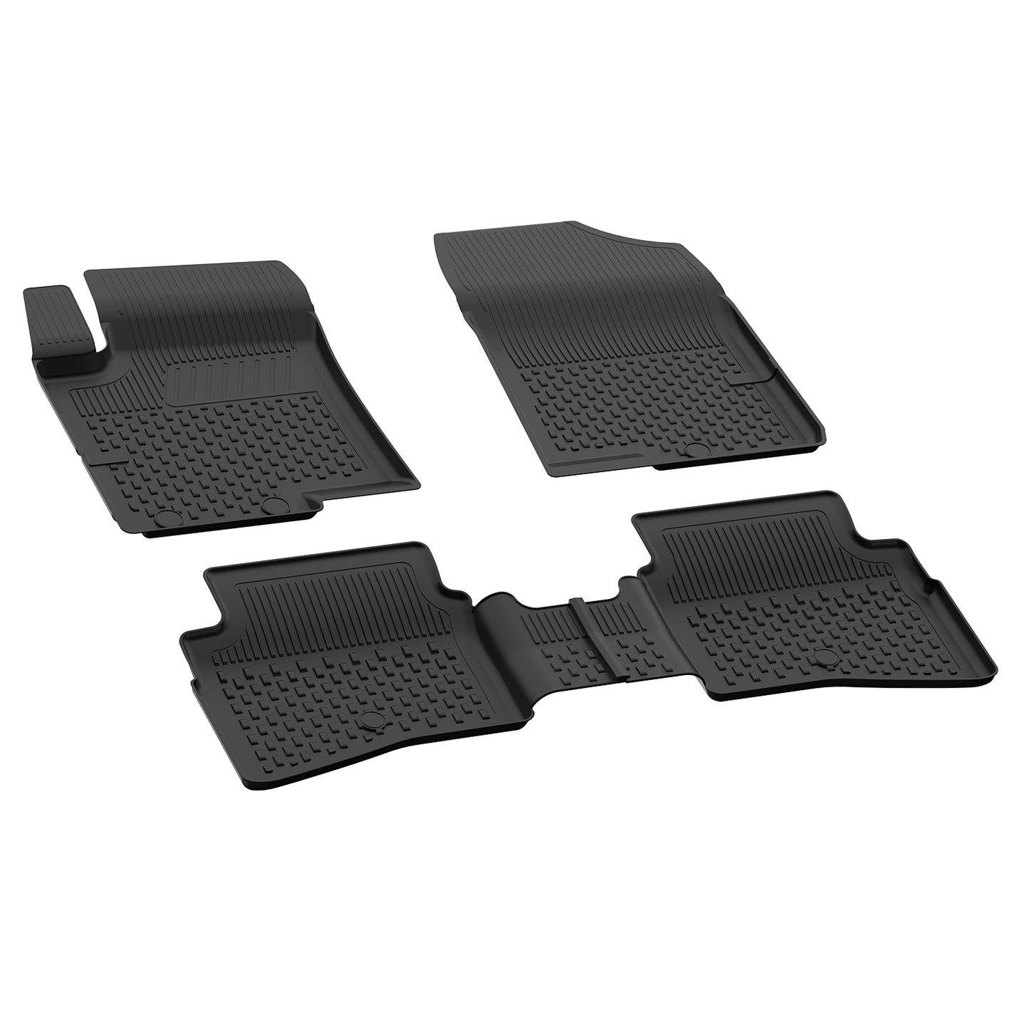 Sahler Hyundai i20 2015-2020 Uyumlu Siyah Oto Paspas Takımı - KolayOto