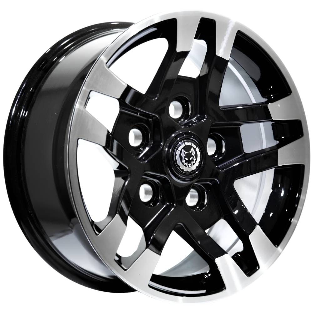 Black Wolf 18 inç 5*165.1 ET10 Siyah Jant Takımı (J-6189)