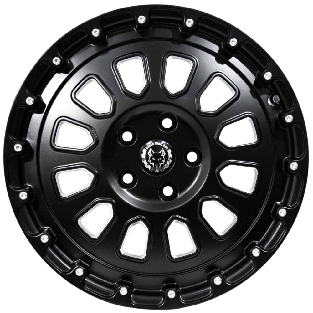 Black Wolf 18 inç 6*130 ET45 Mat Siyah Karavan Jant Takımı (J-6200) Modelleri