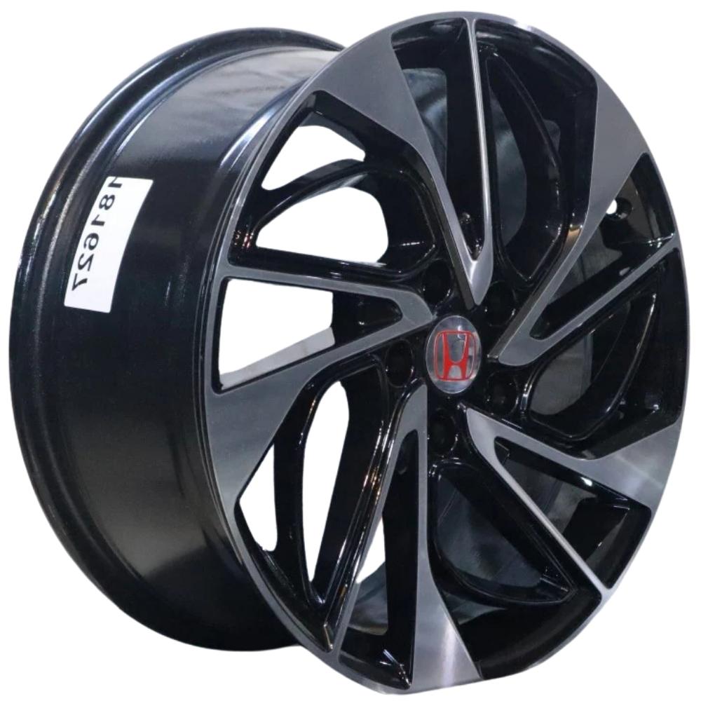 Kormetal 18 inç 5*114 ET50 Parlak Siyah Jant Takımı (J-1817)