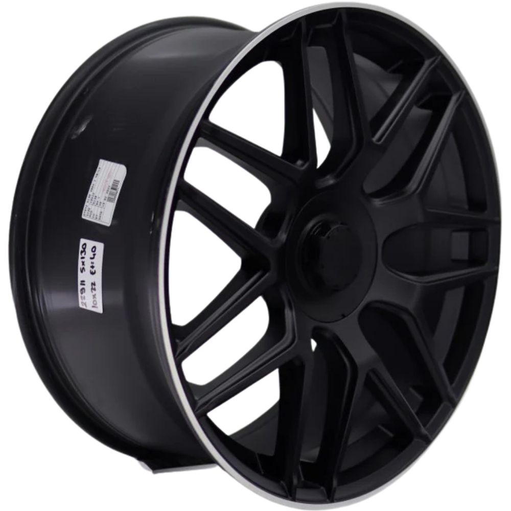 Kormetal 22 inç 5*130 ET40 Siyah Jant Takımı (J-1836)