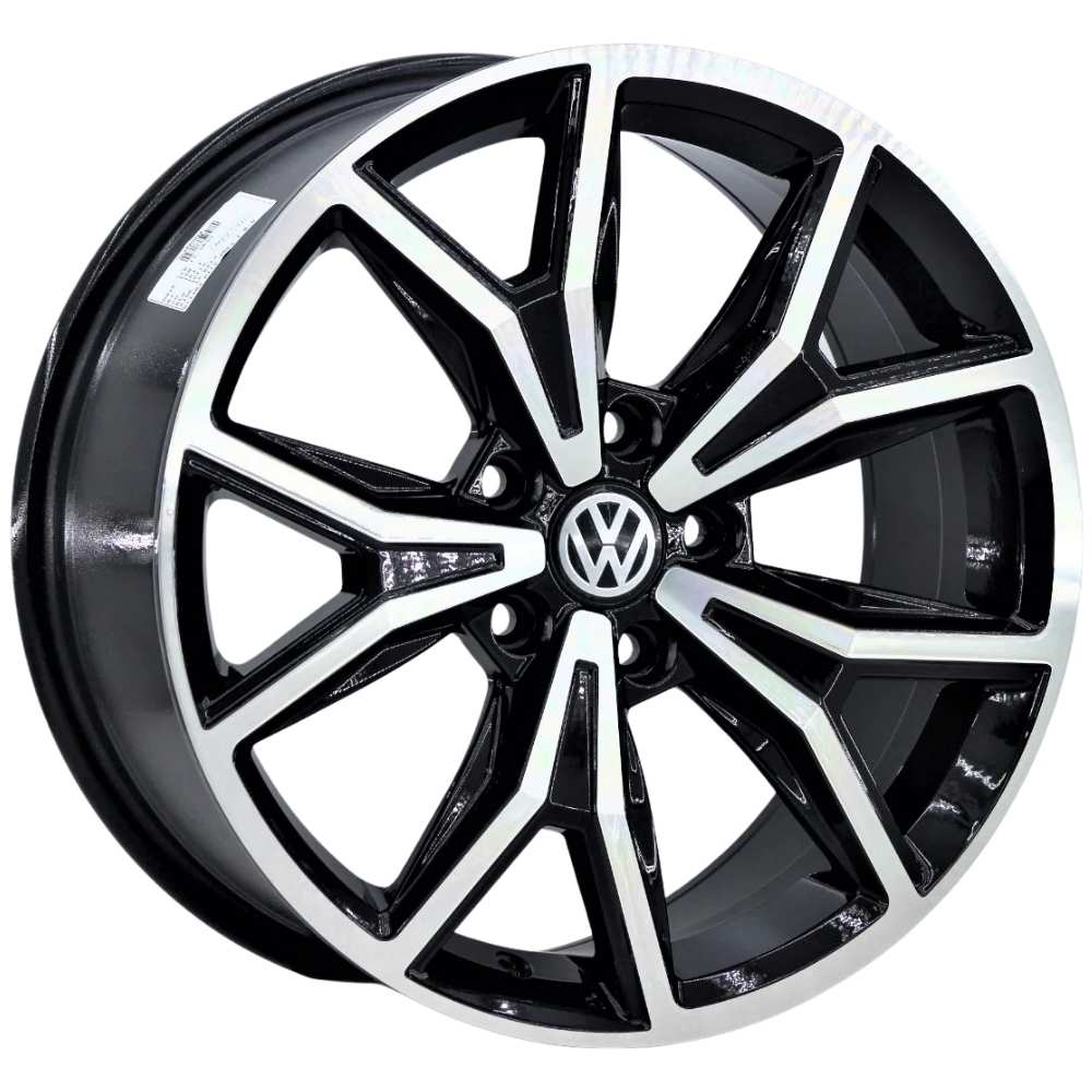 Kormetal 17 inç 5*112 ET40 Parlak Siyah Jant Takımı (J-1810)