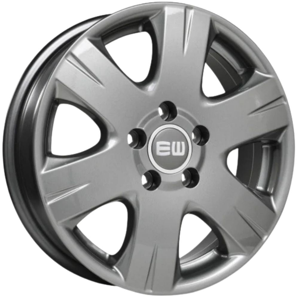 Elite 16 inç 5*120 ET52 Metalik Gri Jant Takımı (J-1864)
