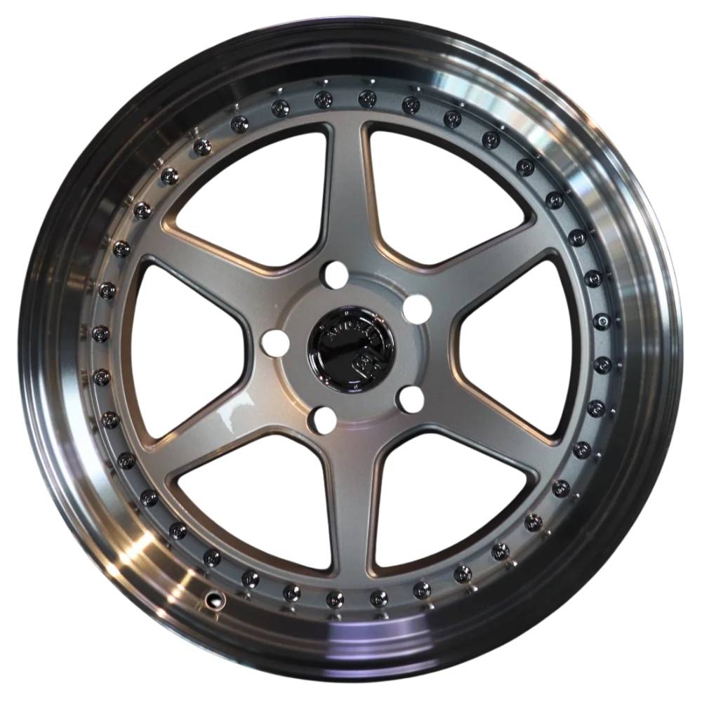 SLK 18 inç 5*120 ET15 Metalik Gri Jant Takımı (J-2123)