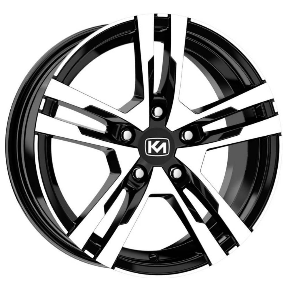 Kormetal 15 inç 5*108 ET35 Parlak Siyah Jant Takımı (J-6062)