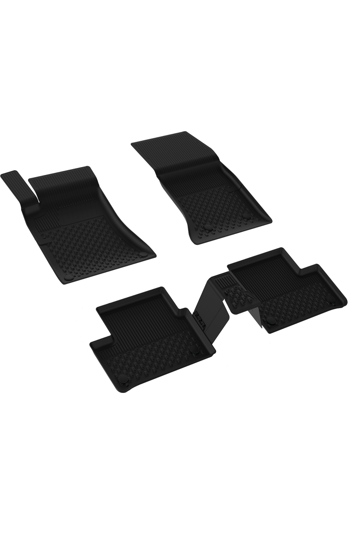 Sahler Mercedes CLA C118 2019+ Uyumlu 4.5D Havuzlu Siyah Oto Paspas Takımı - KolayOto