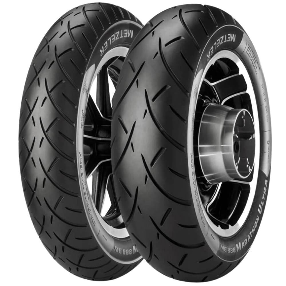 Metzeler ME-888 Marathon Ultra 100/90-19 ve 170/80B15 Motosiklet Ön-Arka Takım Lastiği