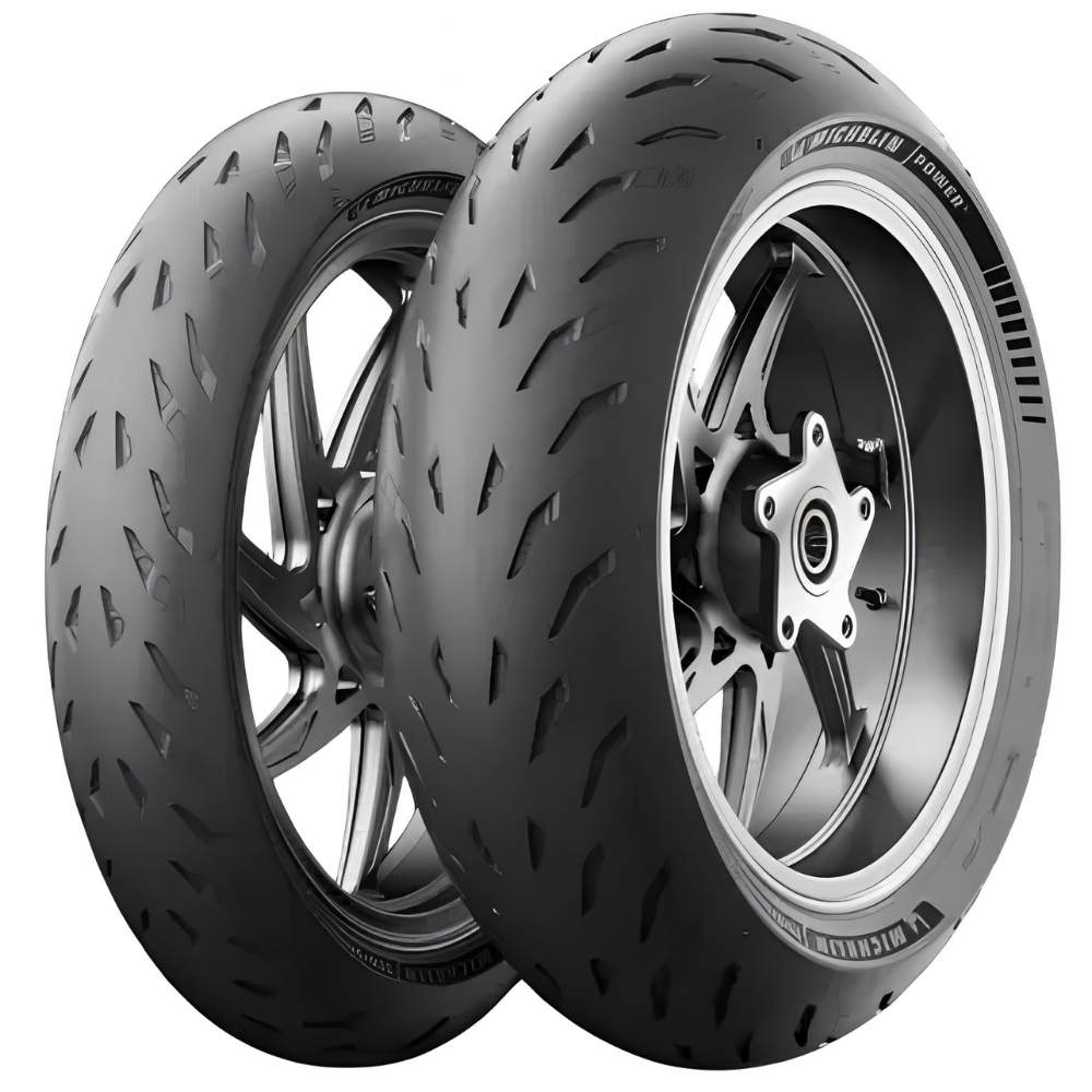 Michelin Power 5 120/70ZR17 ve 200/55ZR17 Motosiklet Ön-Arka Takım Lastiği