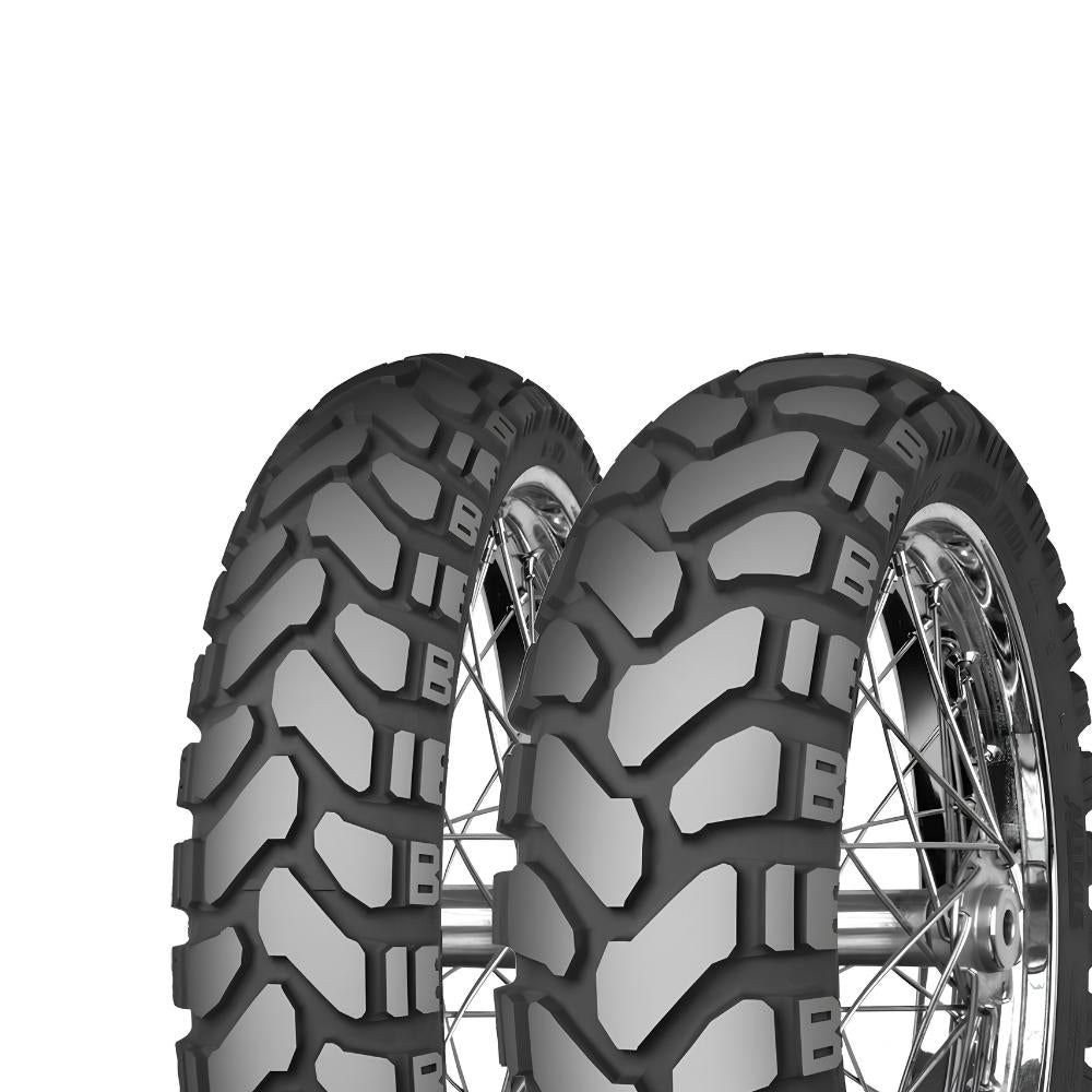 Mitas E07 Plus Enduro 100/90-19 ve 140/80B17 Motosiklet Ön-Arka Takım Lastiği