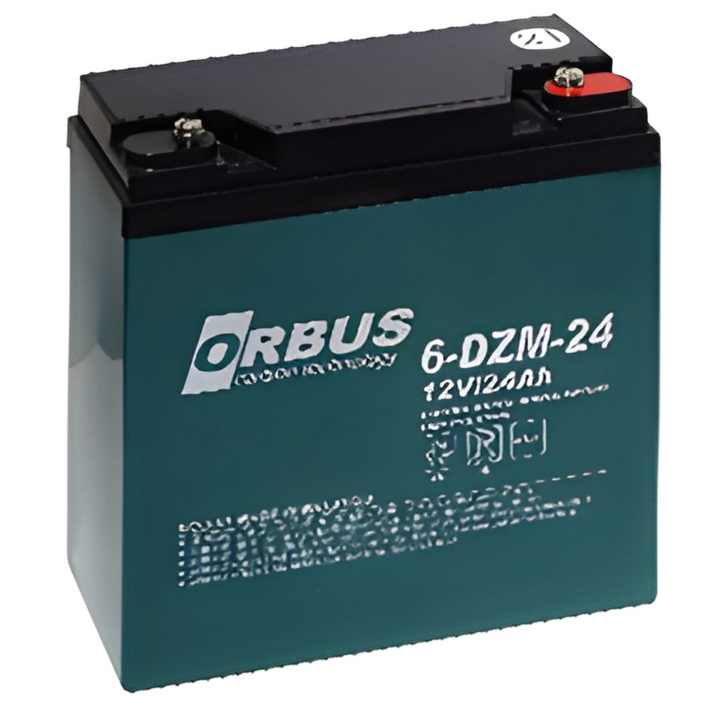 Orbus 12V 24 Ah (Dik) Elektirkli Bisiklet Aküsü
