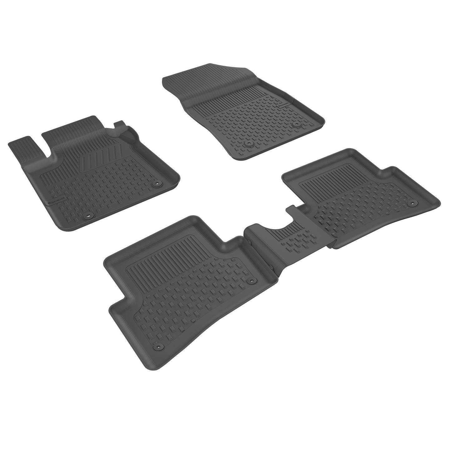 Sahler Renault Clio 3 2005-2012 Uyumlu 4.5D Havuzlu Siyah Oto Paspas Takımı - KolayOto