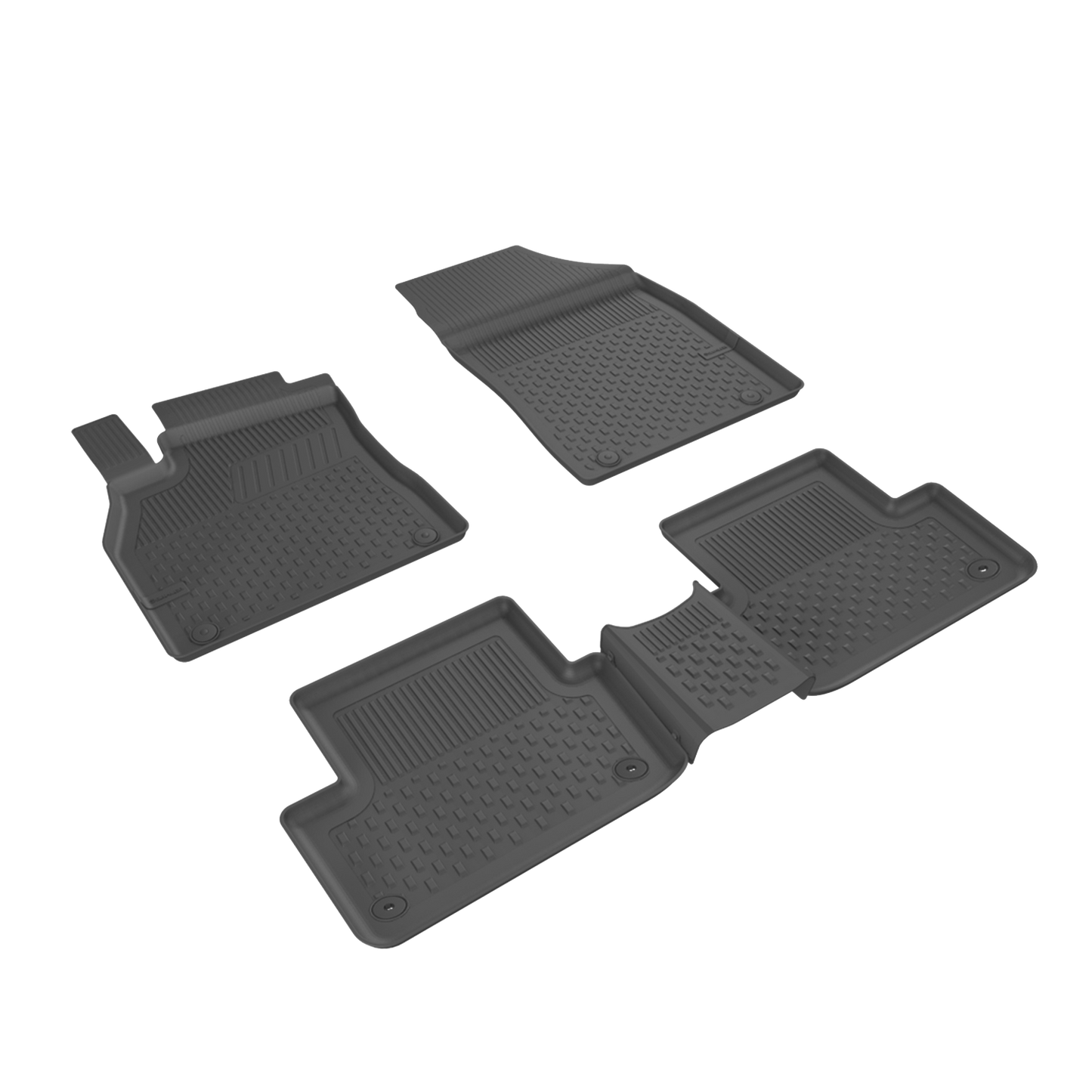 Sahler Renault Laguna 2 2001-2007 Uyumlu 4.5D Havuzlu Siyah Oto Paspas Takımı - KolayOto