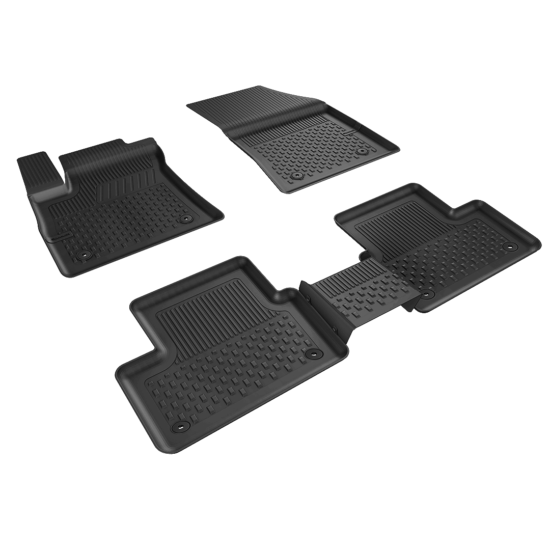 Sahler Renault Megane 4 Sedan 2016+ Uyumlu 4.5D Havuzlu Siyah Oto Paspas Takımı - KolayOto