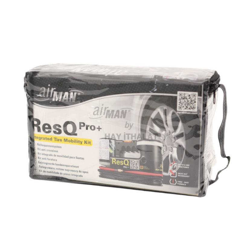 AirMan ResQ Pro+ Lastik Tamir Seti - KolayOto
