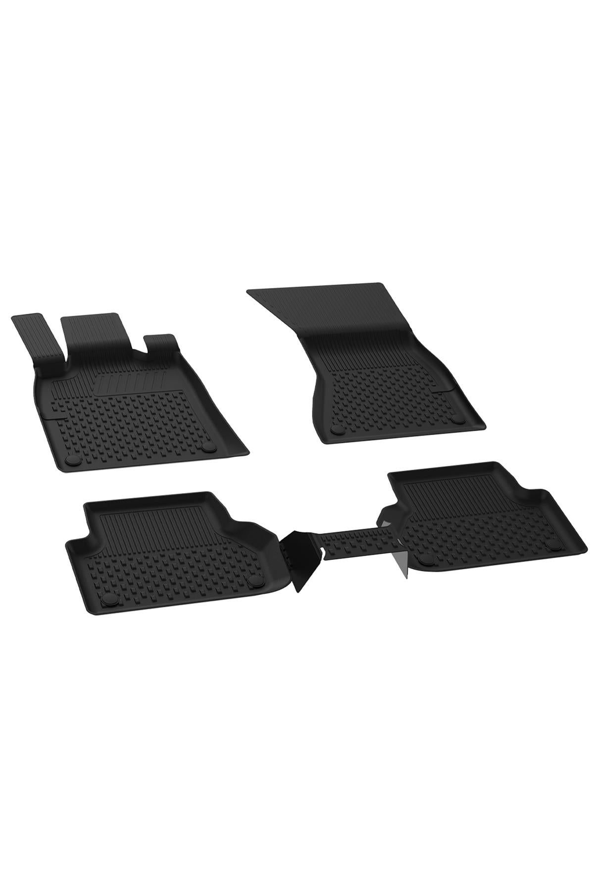 Sahler Audi A5 2016+ Uyumlu 4.5D Havuzlu Siyah Oto Paspas Takımı - KolayOto