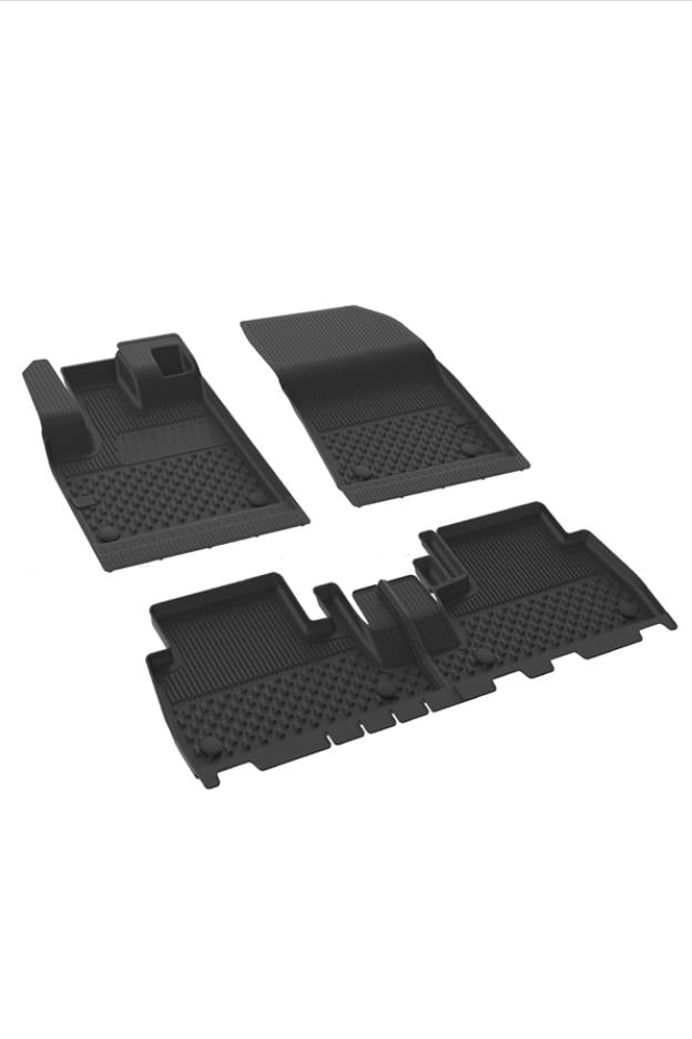 Sahler Citroen Berlingo 2019+ Uyumlu 4.5D Havuzlu Siyah Oto Paspas Takımı - KolayOto