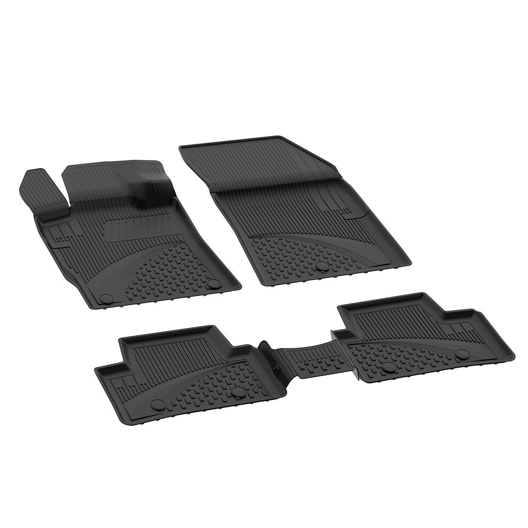 Sahler DS 4 2021+ Uyumlu 4.5D Havuzlu Siyah Oto Paspas Takımı - KolayOto