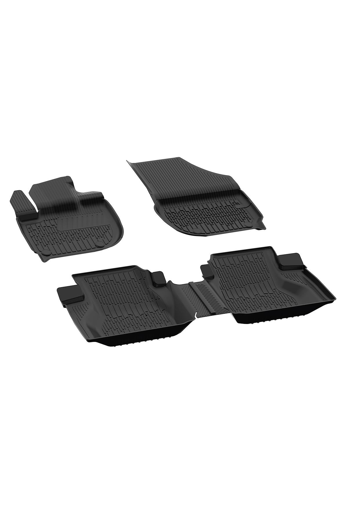 Sahler Honda City 2019+ Uyumlu 4.5D Havuzlu Siyah Oto Paspas Takımı - KolayOto