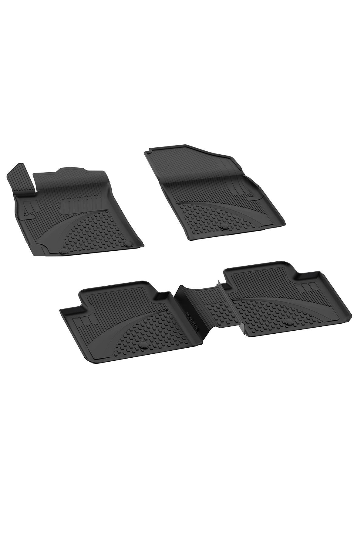 Sahler Hyundai Elantra 2020+ Uyumlu 4.5D Havuzlu Siyah Oto Paspas Takımı - KolayOto