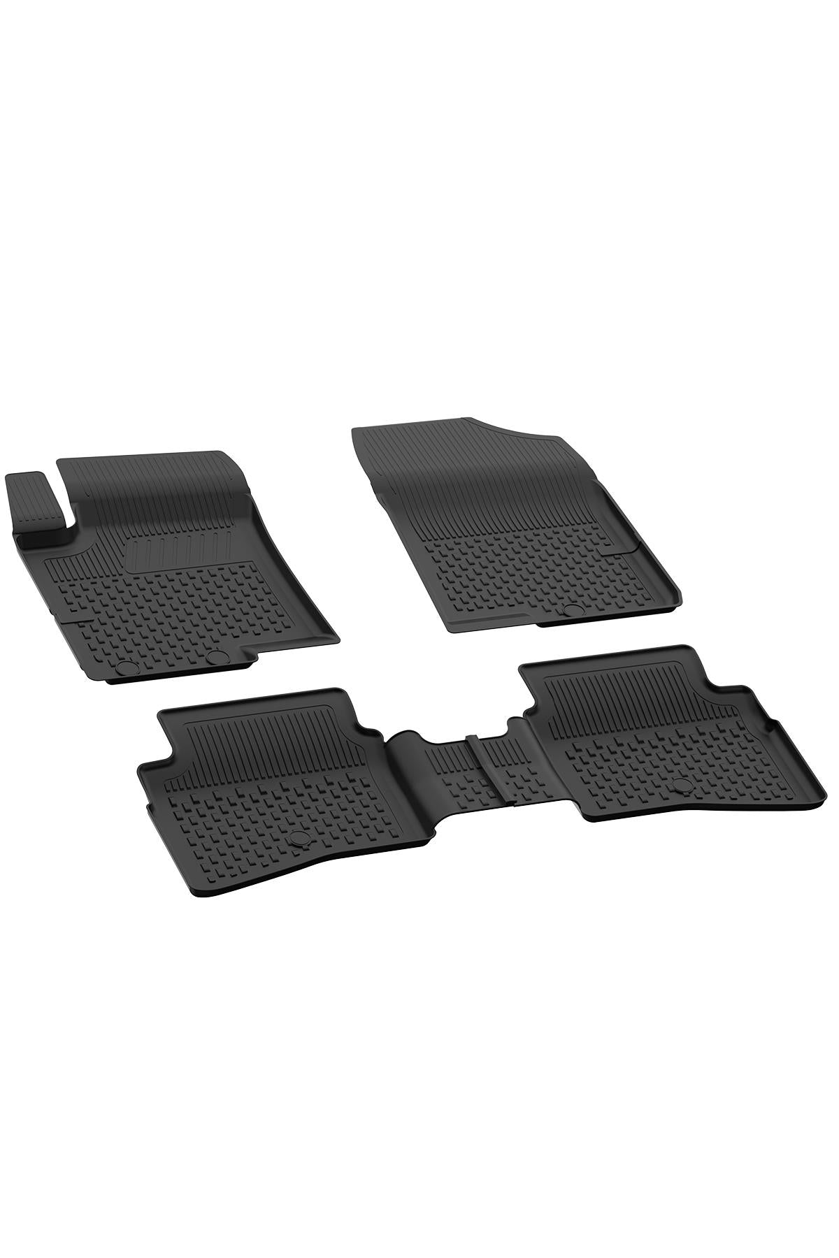 Sahler Hyundai i20 2020+ Uyumlu 4.5D Havuzlu Siyah Oto Paspas Takımı - KolayOto