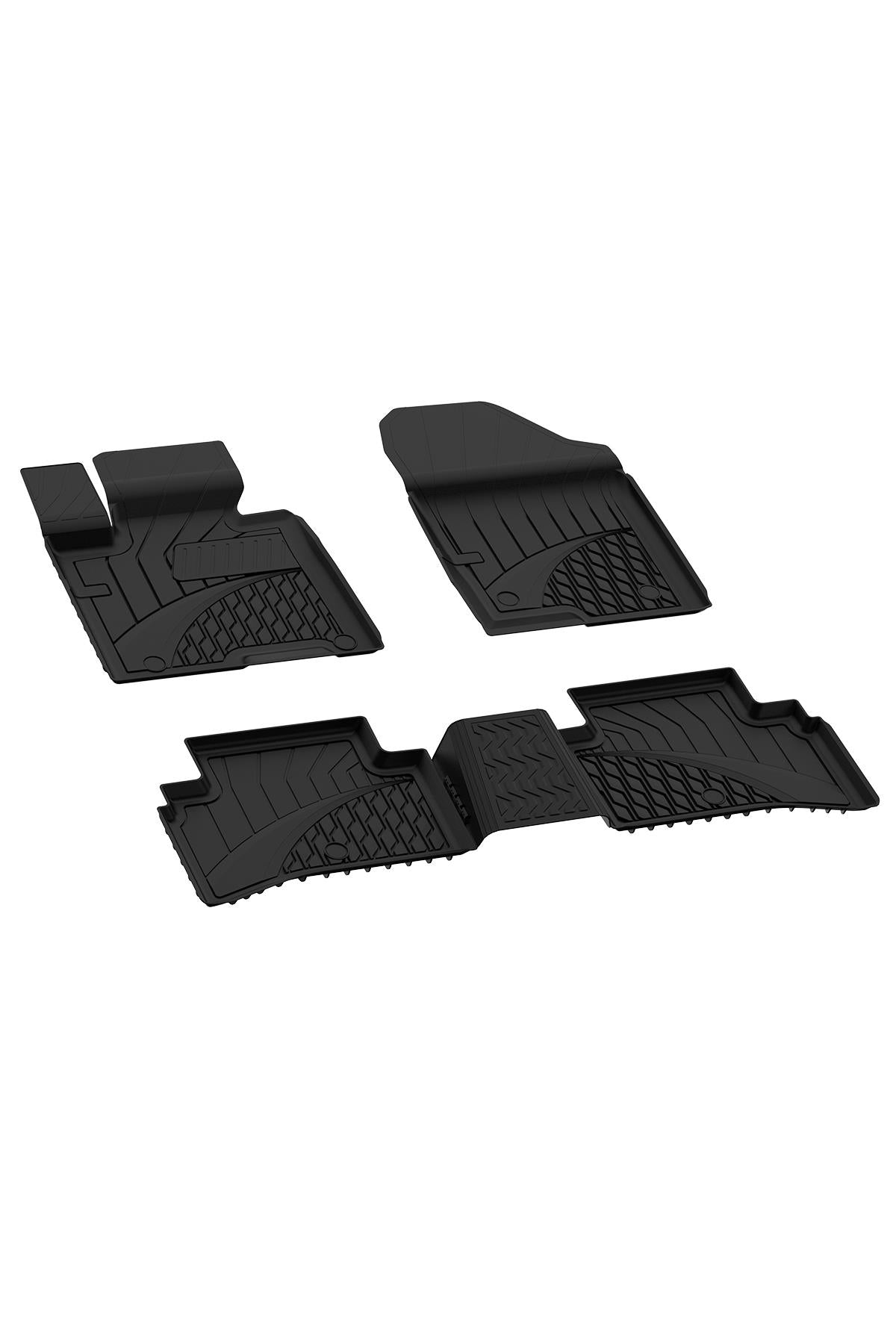 Sahler Kia Sportage 2022+ Uyumlu 4.5D Havuzlu Siyah Oto Paspas Takımı - KolayOto