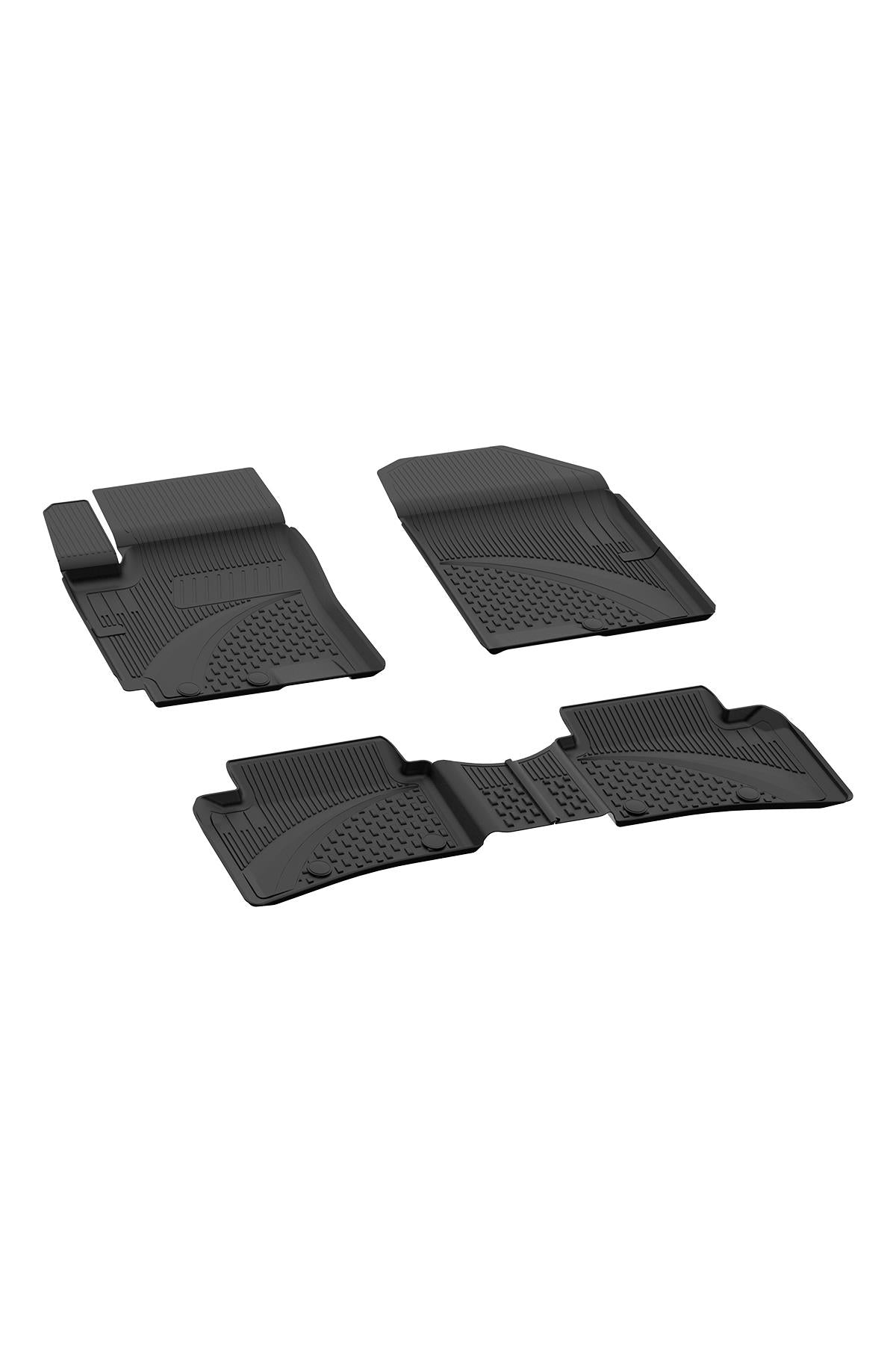 Sahler Kia Stonic 2017+ Uyumlu 4.5D Havuzlu Siyah Oto Paspas Takımı - KolayOto