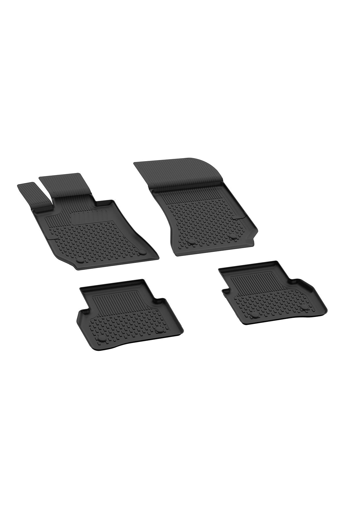 Sahler Mercedes CLS C218 2011-2018 Uyumlu 4.5D Havuzlu Siyah Oto Paspas Takımı - KolayOto