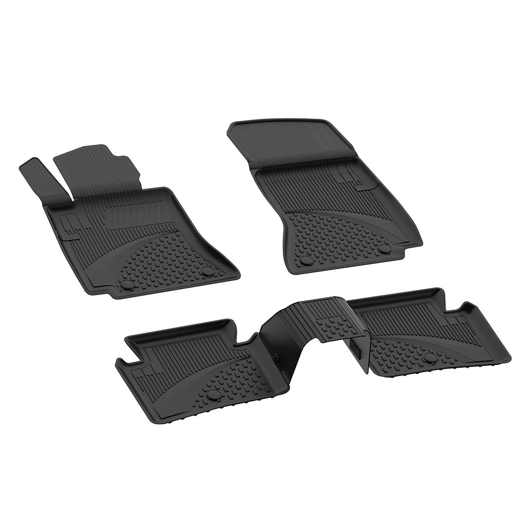 Sahler Mercedes C Serisi 2021+ Uyumlu 4.5D Havuzlu Siyah Oto Paspas Takımı - KolayOto