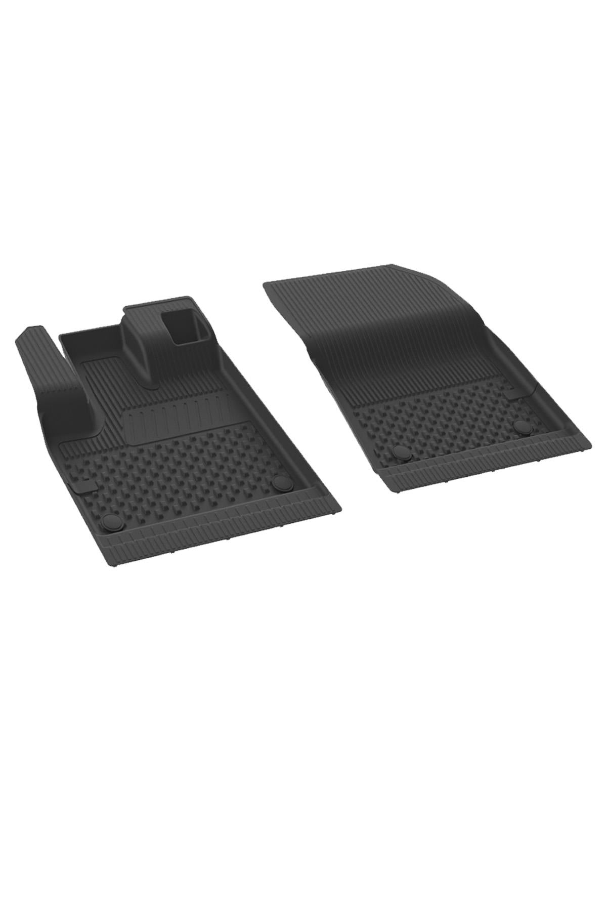 Sahler Opel Combo E Van 2'li 2019+ Uyumlu 4.5D Havuzlu Siyah Oto Paspas Takımı - KolayOto