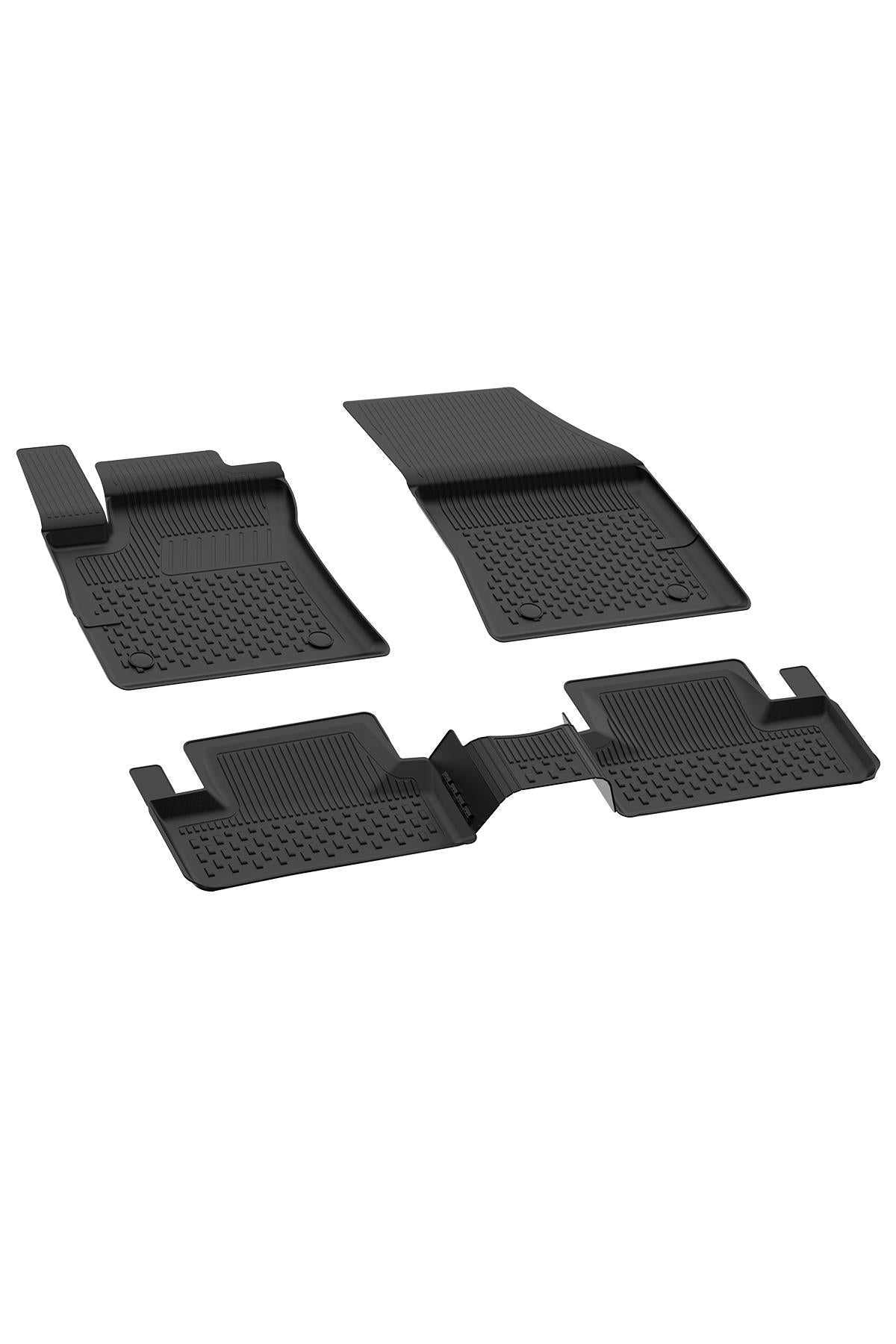 Sahler Renault Megane 4 HB 2016+ Uyumlu 4.5D Havuzlu Siyah Oto Paspas Takımı - KolayOto