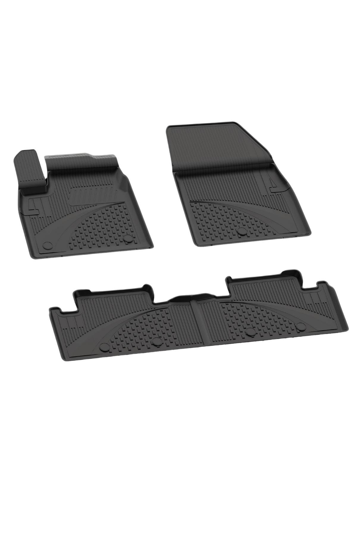 Sahler Renault Megane E-Tech 2022+ Uyumlu 4.5D Havuzlu Siyah Oto Paspas Takımı - KolayOto