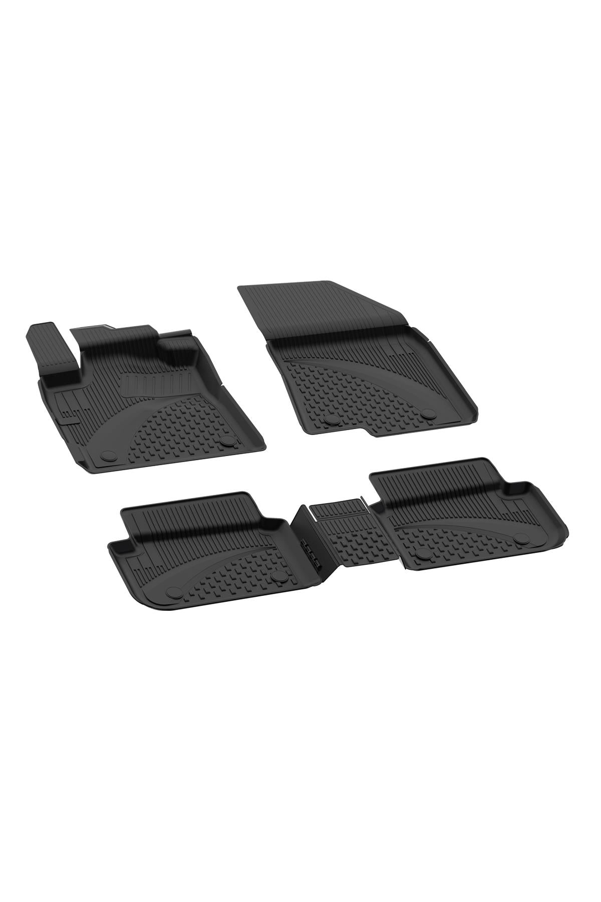 Sahler Renault Taliant 2021+ Uyumlu 4.5D Havuzlu Siyah Oto Paspas Takımı - KolayOto