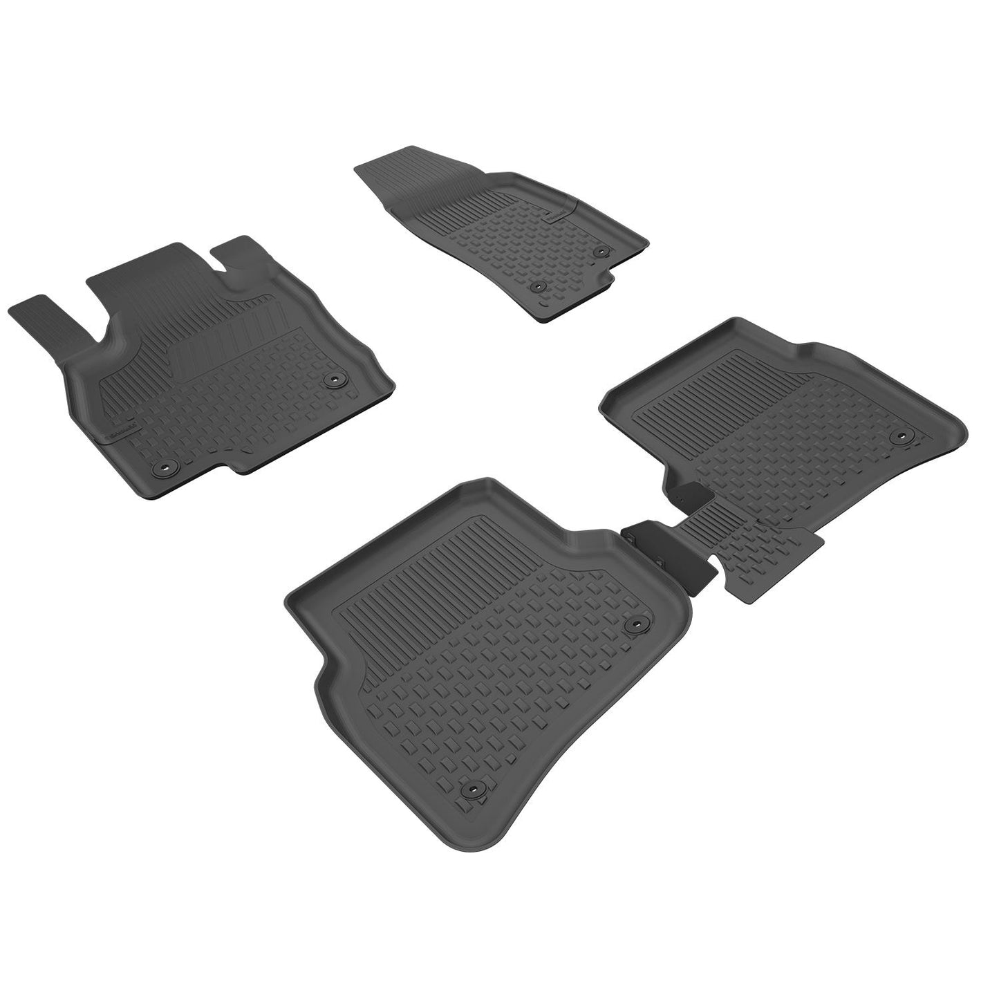 Sahler Volkswagen T-Cross 2022+ Uyumlu 4.5D Havuzlu Siyah Oto Paspas Takımı - KolayOto