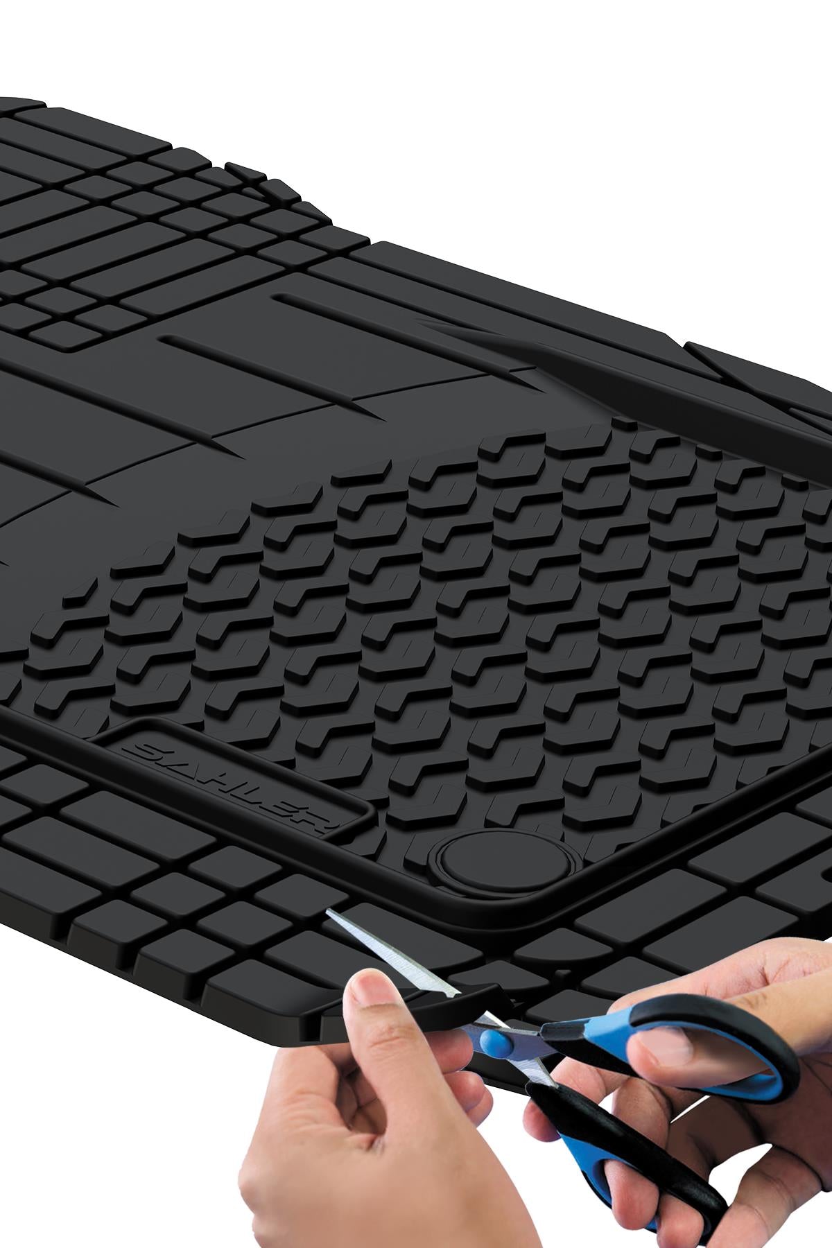 Sahler Universal TPE Oto Paspas Smartfit Siyah Oto Paspas Takımı - KolayOto