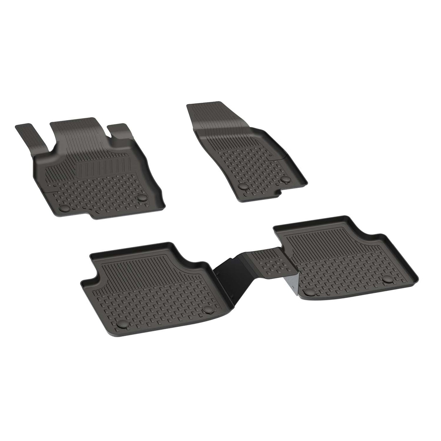 Sahler Skoda Kamiq 2020+ Uyumlu 4.5D Havuzlu Siyah Oto Paspas Takımı - KolayOto