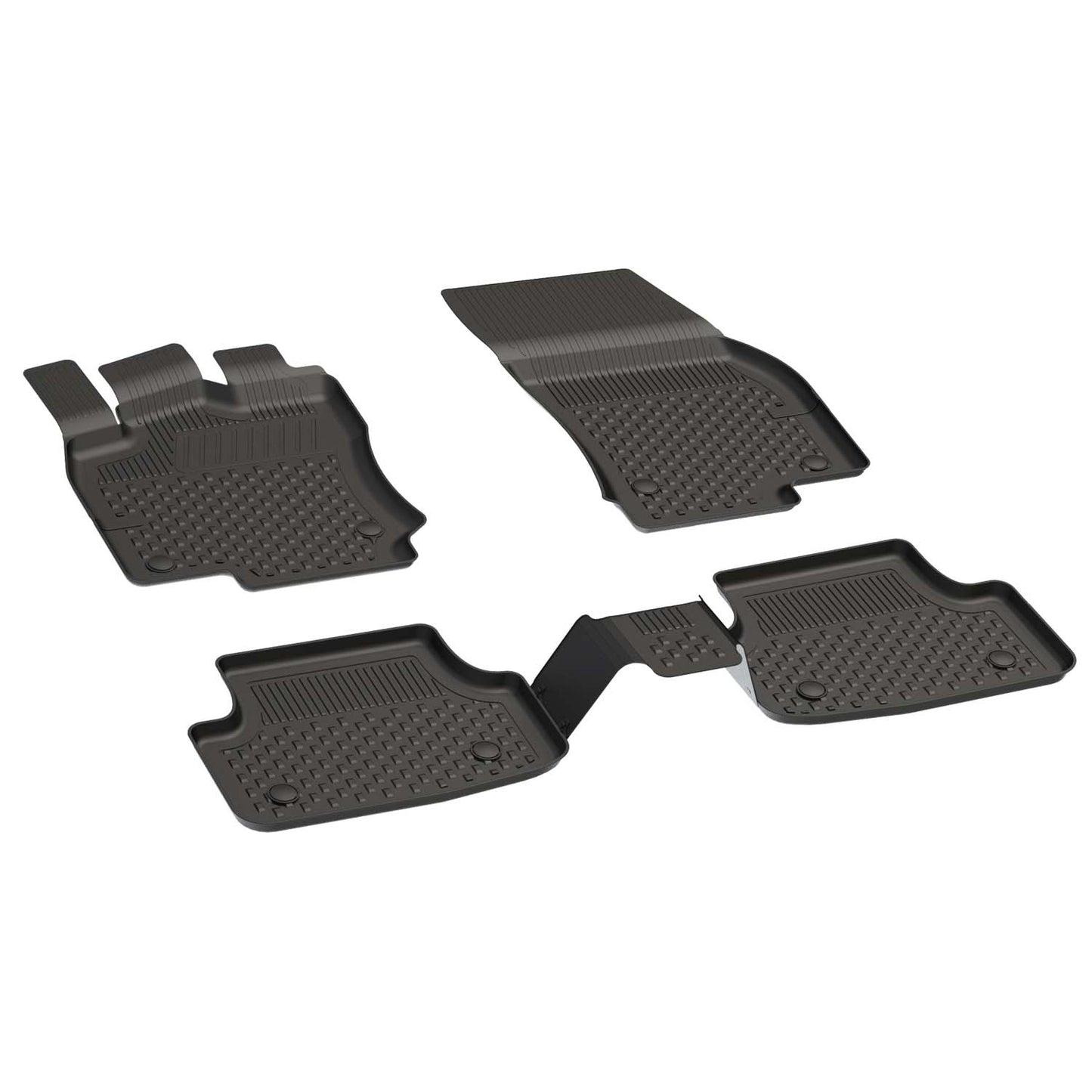 Sahler Skoda Karoq 2018+ Uyumlu 4.5D Havuzlu Siyah Oto Paspas Takımı - KolayOto