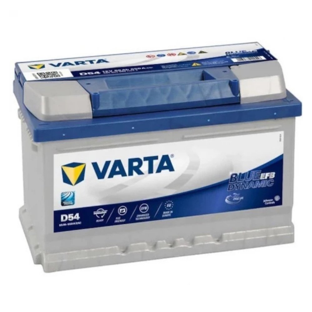 Varta Blue Dynamic D54 EFB Start-Stop 12V 65 Ah 650A (EN) Akü