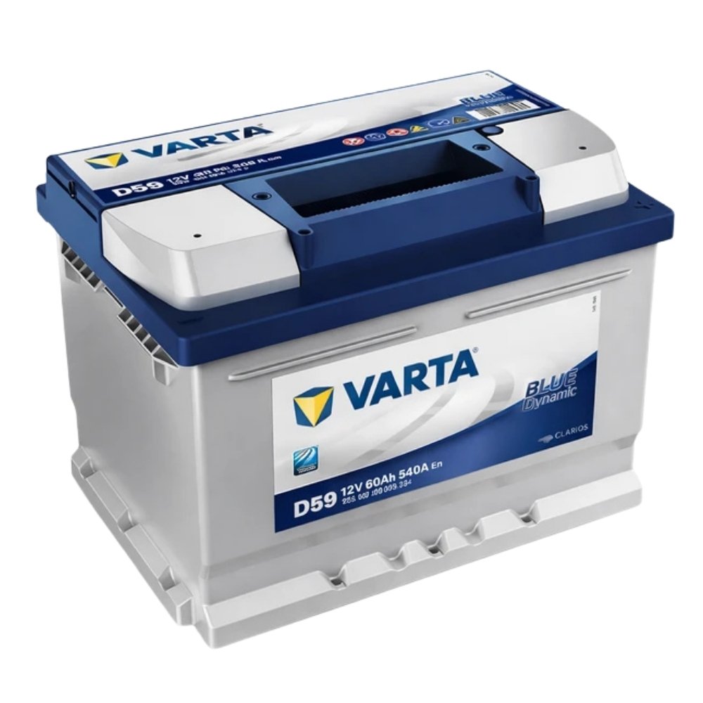 Varta Blue Dynamic D59 12V 60 Ah 540A (EN) Alçak Tip Akü