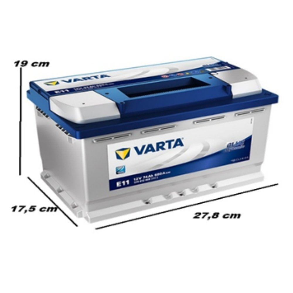 Varta Blue Dynamic E11 12V 74 Ah 680A (EN) Akü Fiyatları