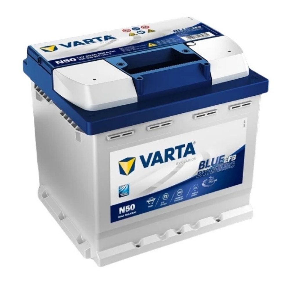 Varta Blue Dynamic N50 EFB Start-Stop 12V 50 Ah 550A Akü